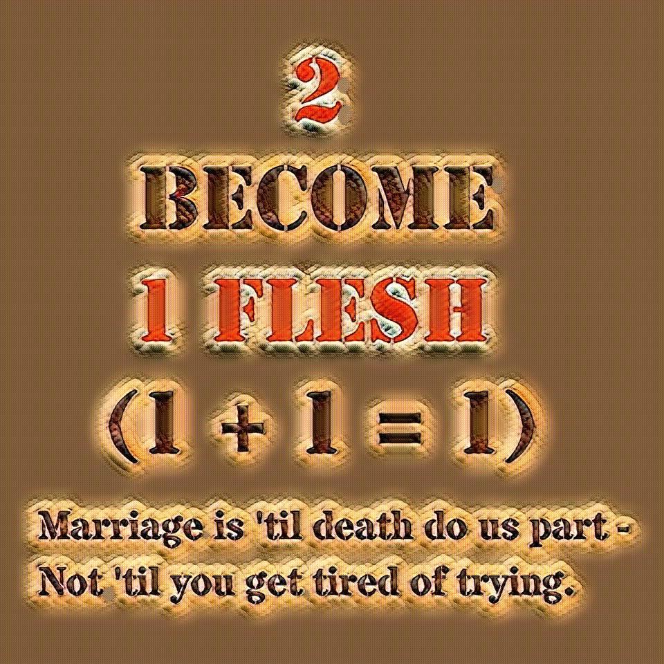 Death Does Not Rip Apart One Flesh Married Couples Gone Fishin